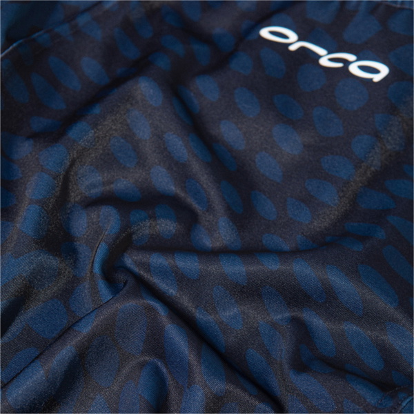 2025 Orca Womens Core One Piece Swimsuit MS51 - Deep Blue Print